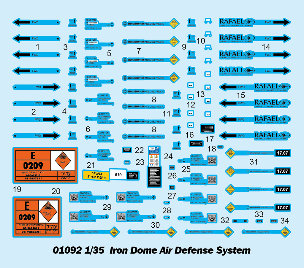 Trumpeter Iron Dome Air Defense System 1/35