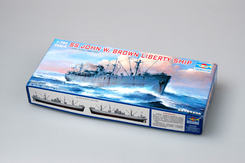 Trumpeter SS John W. Brown Liberty Ship 1/700