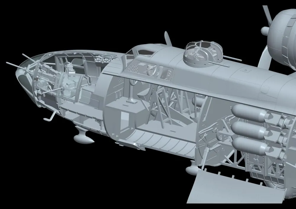 HK Models B-17F Flying Fortress 1/48