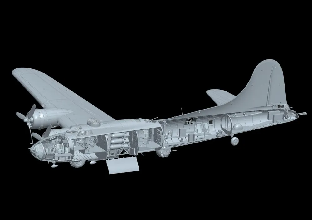 HK Models B-17F Flying Fortress 1/48