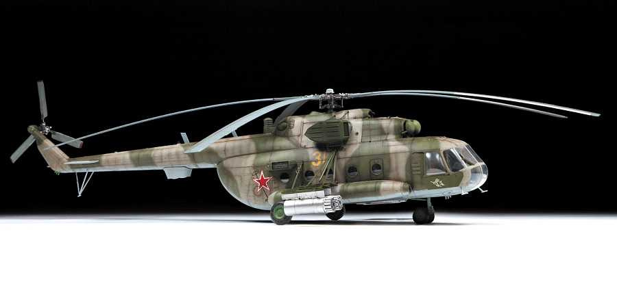Zvezda MIL MI-8MT Soviet Helicopter (SK) 1/48