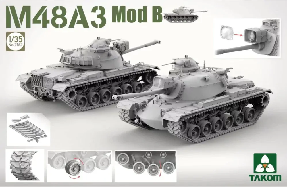 Takom M48A3 Mod B 1/35