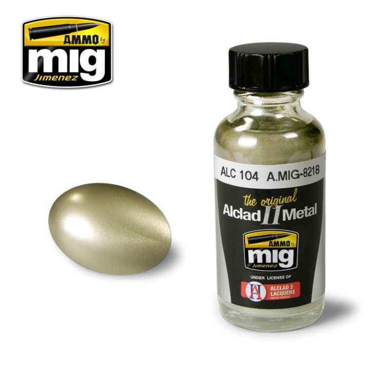 Alclad II Pale Burnt Metal / Světle opálený kov (AMMO Mig)