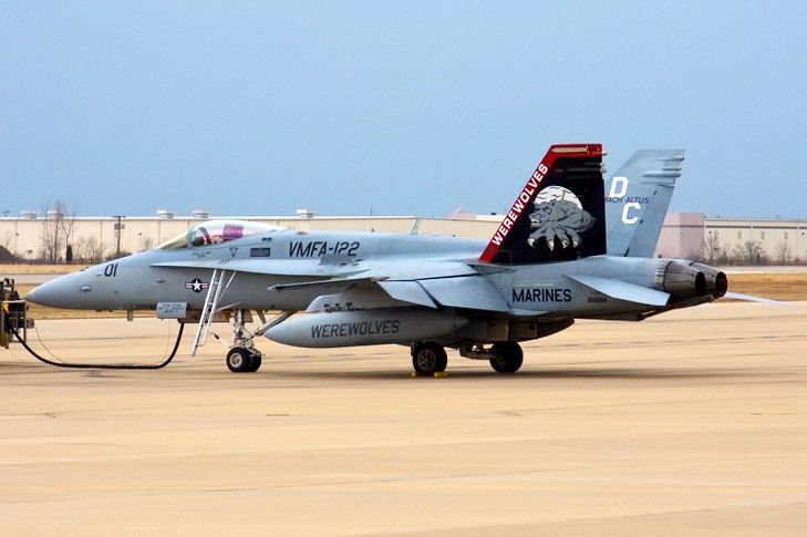 TWPUZZ F/A-18C Hornet VMFA-122 "Werevolves" - decal set 1/72