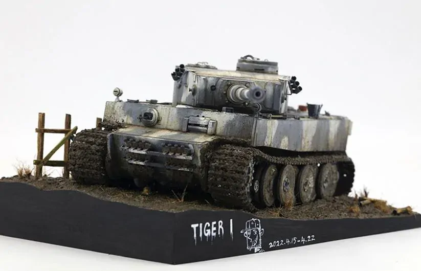 Border Model Tiger I Initial Production 3in1 (Leningrad region 1942/3) 1/35
