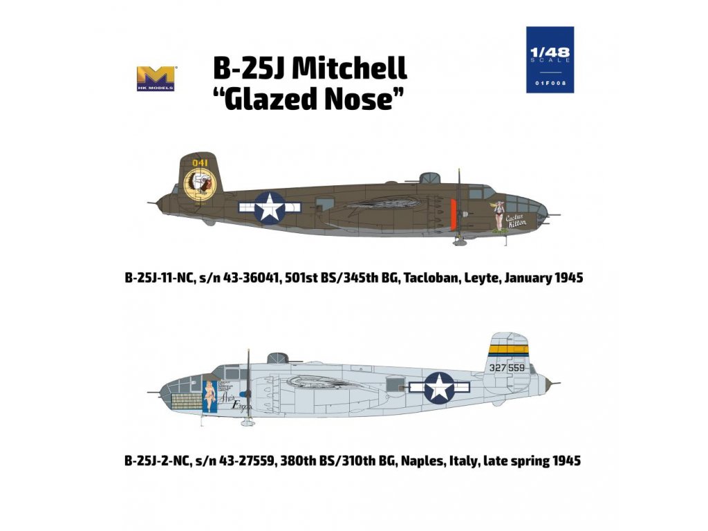 HK Models B-25J PBJ-1J Limited Edition 1/48