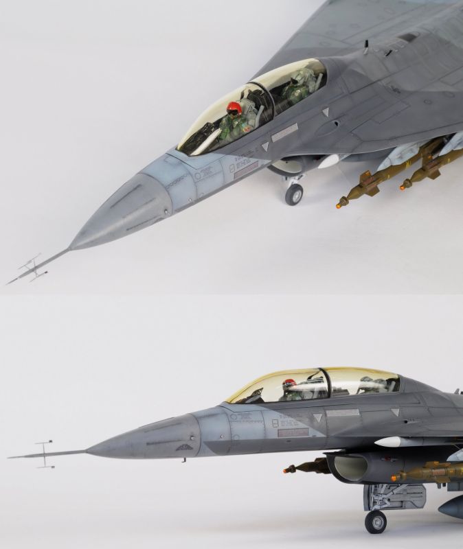Kinetic F-16XL-2 Experimental Fighter 1/48