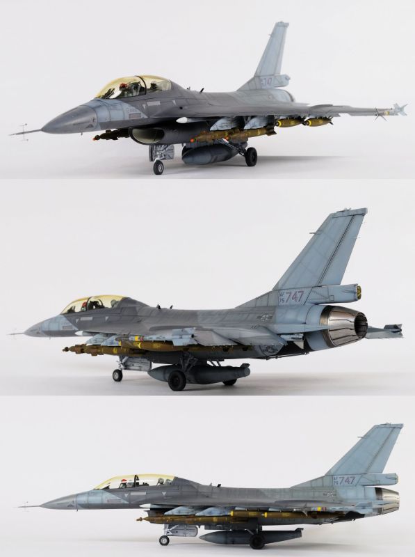 Kinetic F-16XL-2 Experimental Fighter 1/48