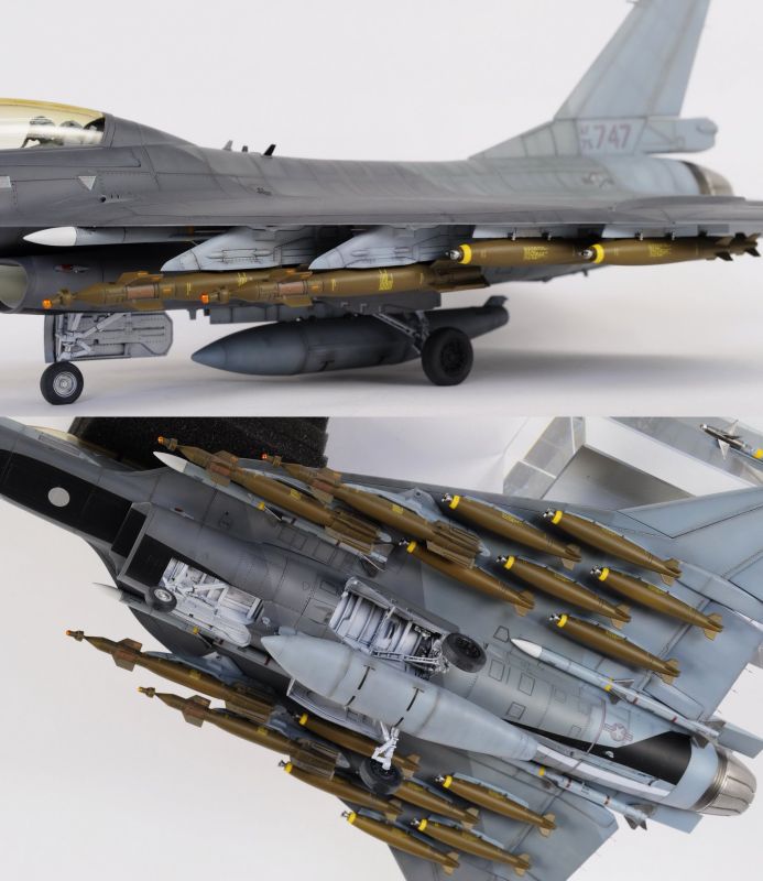 Kinetic F-16XL-2 Experimental Fighter 1/48