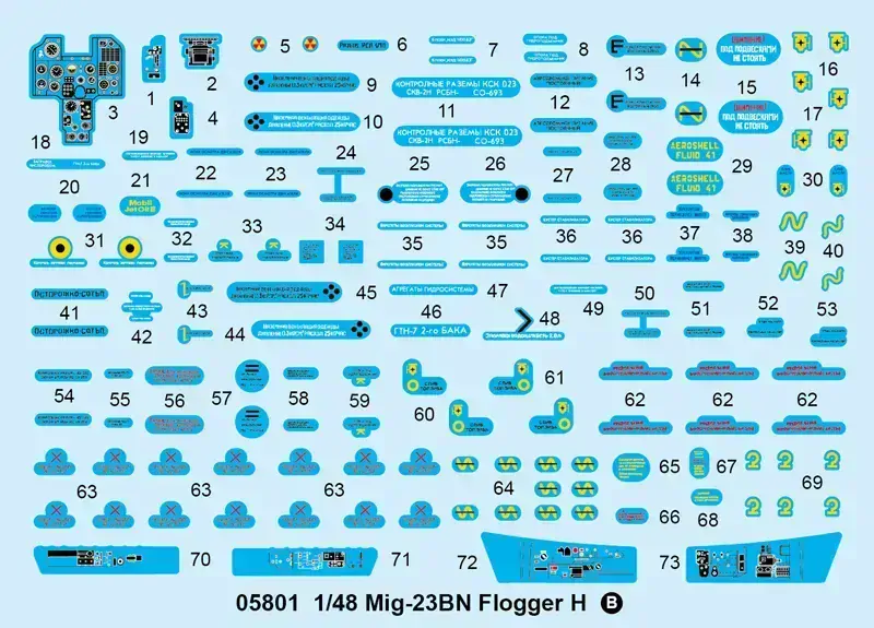 Trumpeter Mig-23BN Flogger H (ČR) 1/48