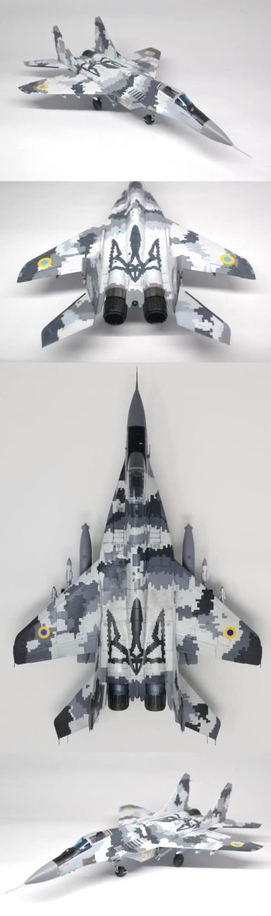 G.W.H MiG-29 "Fulcrum C" 9-13 Ghost of Kyiv - Limited 1/48