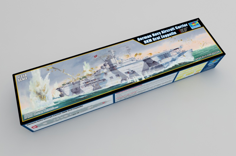 Trumpeter German Navy Aircraft Carrier DKM Graf Zeppelin 1/350