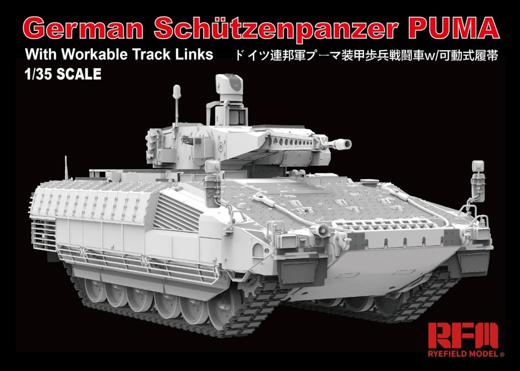 RFM German Schützenpanzer PUMA with workable Track links 1/35