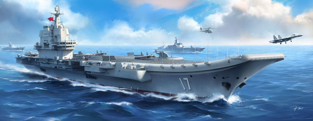 MENG PLA Navy Shandong 1/700
