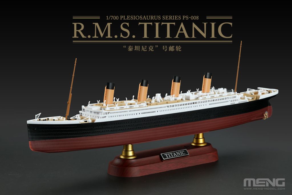 MENG R.M.S. Titanic (LED set!) 1/700