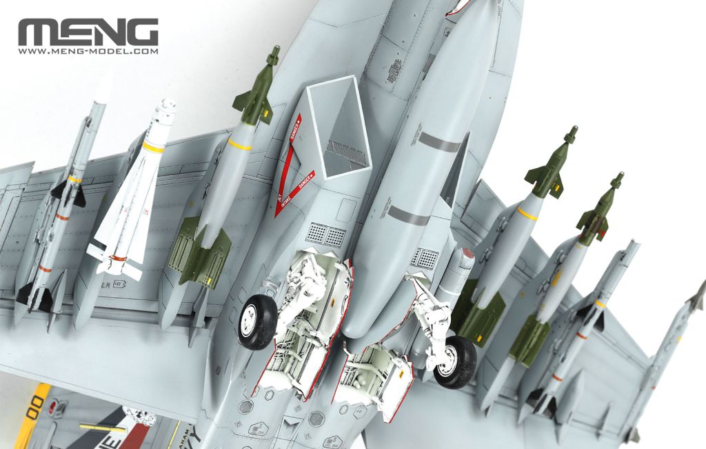Meng Model 1:48 - Boeing F/A-18F Super Hornet - Kit Modellismo Dettagliato Per Collezionisti - 2