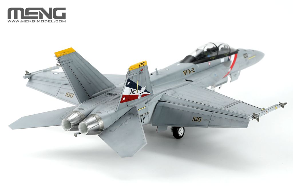 MENG Boeing F/A-18F Super Hornet VFA-2 “Bounty Hunters” 1/48