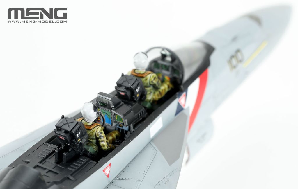MENG Boeing F/A-18F Super Hornet VFA-2 “Bounty Hunters” 1/48