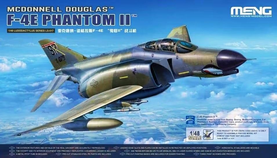 MENG McDonnell Douglas F-4E Phantom II 1/48