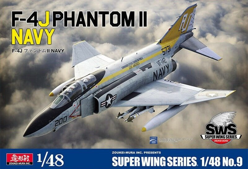 Zoukei-Mura F-4J Phantom II NAVY 1/48
