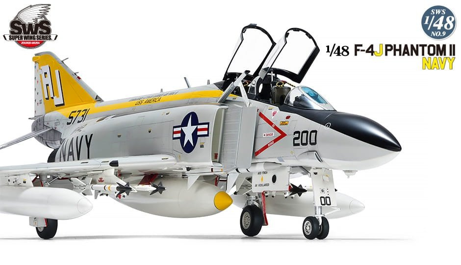 Zoukei-Mura F-4J Phantom II NAVY 1/48
