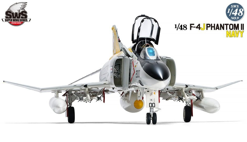Zoukei-Mura F-4J Phantom II NAVY 1/48