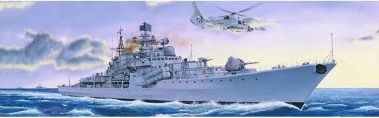 Trumpeter Sovremenny Class destroyer type 956E 1/200