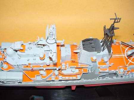 Trumpeter Sovremenny Class destroyer type 956E 1/200
