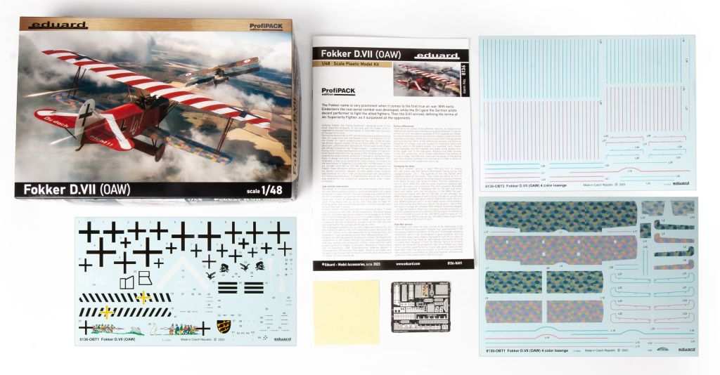 Eduard Fokker D. VII (OAW) ProfiPACK 1/48