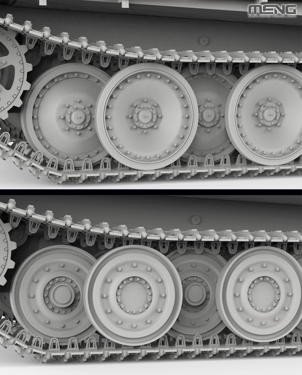 MENG Panther Ausf.G Late w/ FG1250 Active Infrared Night Vision System 1/35