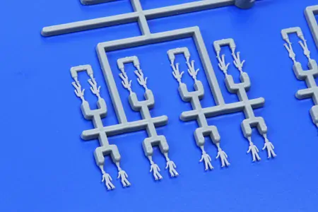 Tamiya Crew Set (144 pcs) / sada figurek 1/350