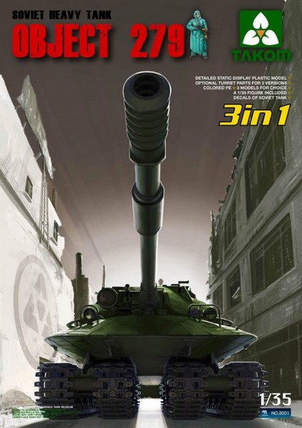 Takom Soviet Object 279 ( 3 in 1 ) 1/35