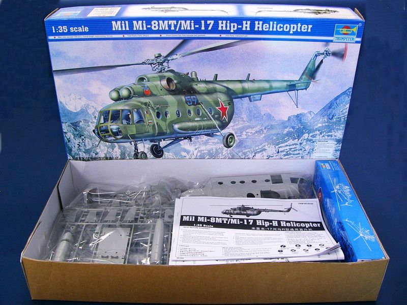 Trumpeter Mil Mi-8MT/Mi-17 Hip-H (ČR+SK) 1/35