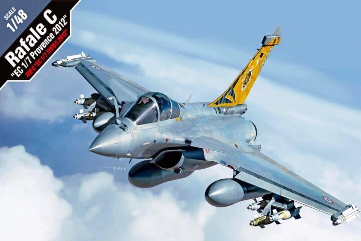 Academy USAF Rafale C "EC 1/7 Provence 2012" 1/48