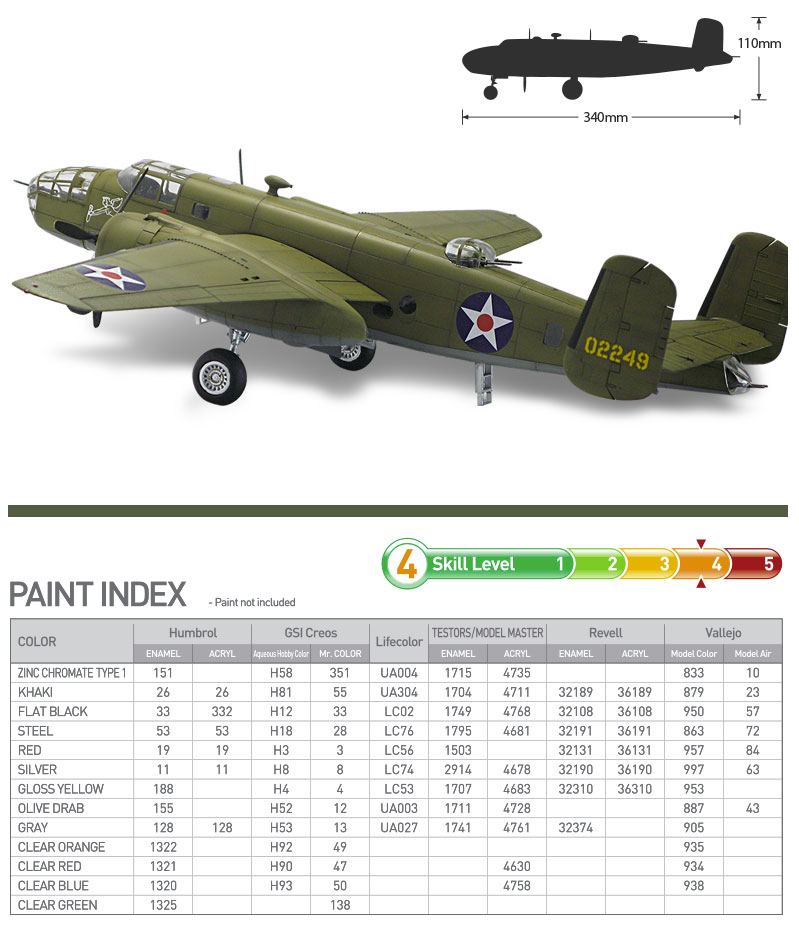 Academy B-25B USAAF "Midway" 1/48