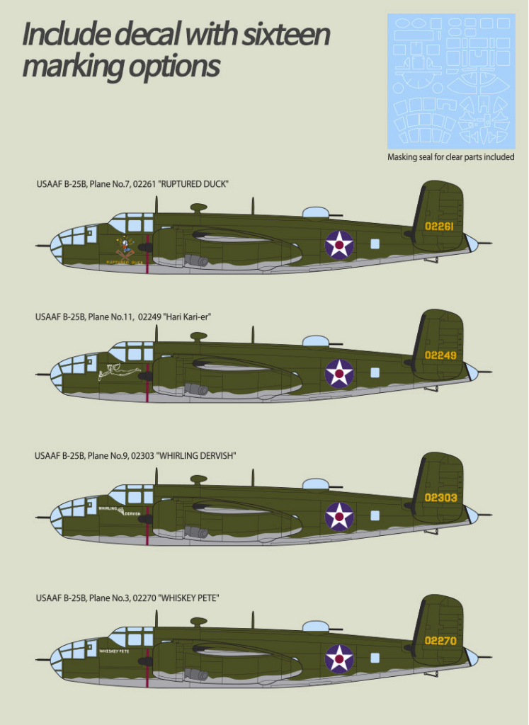 Academy B-25B USAAF "Midway" 1/48