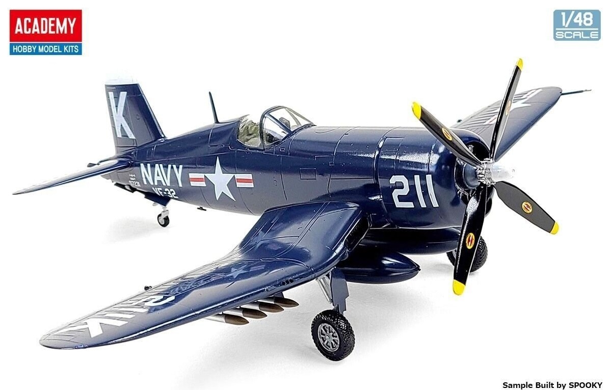 Academy USN F4U-4 "Battle of Jangjin Reservoir" 1/48