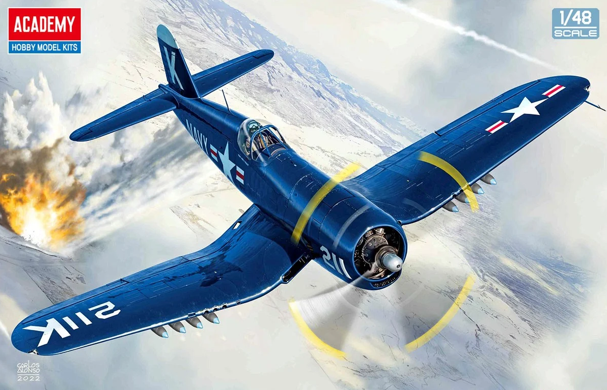 Academy USN F4U-4 "Battle of Jangjin Reservoir" 1/48