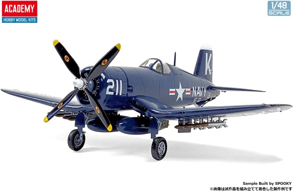 Academy USN F4U-4 "Battle of Jangjin Reservoir" 1/48