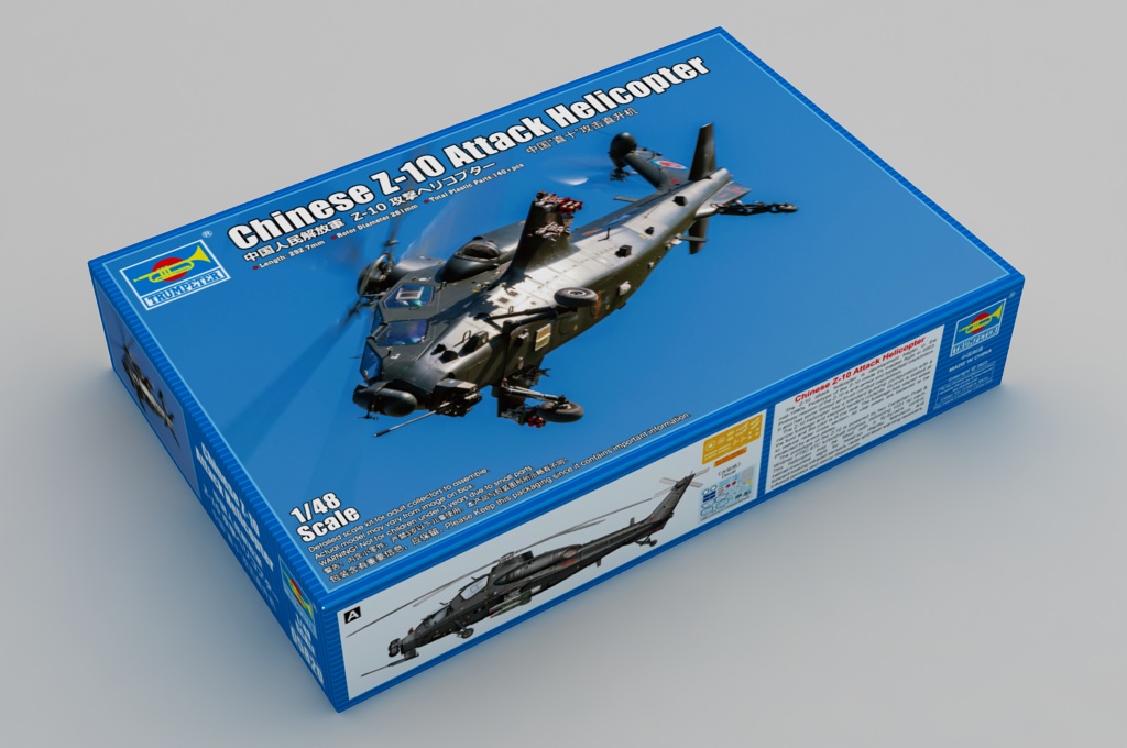 Trumpeter Chinese Z-10 Attack Helicopter 1/48