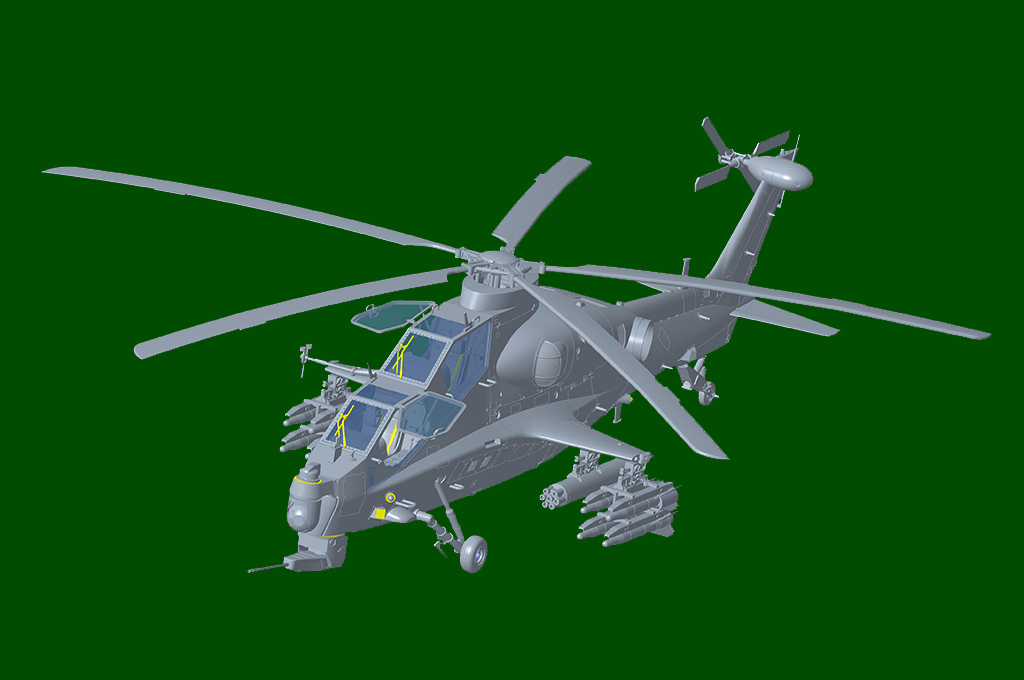 Trumpeter Chinese Z-10 Attack Helicopter 1/48