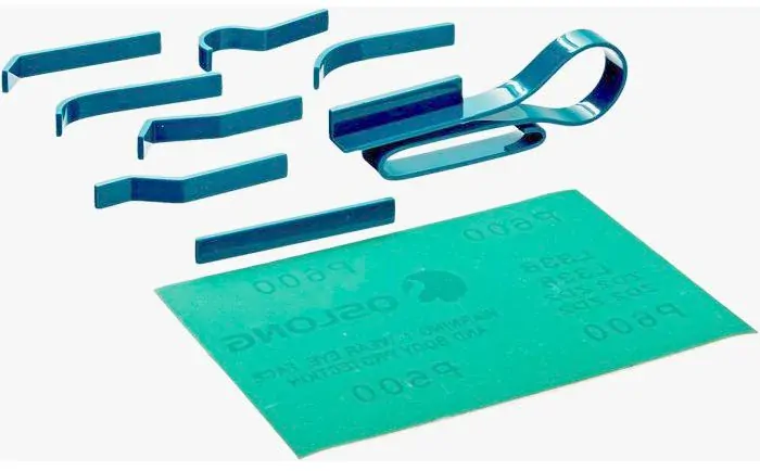 Master Tools Sandpaper handle / Set madel s brusným papírem (8ks)