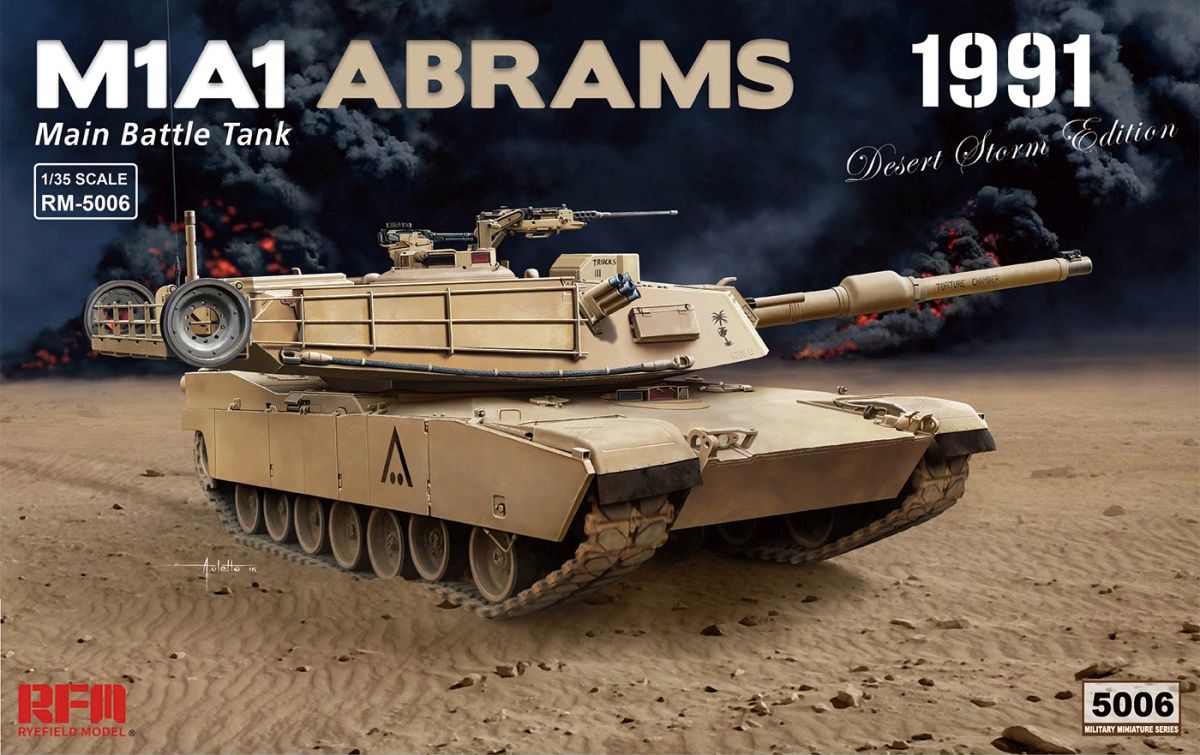 RFM M1A1 Abrams Gulf War 1991 1/35