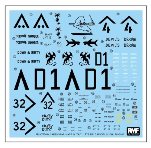 RFM M1A1 Abrams Gulf War 1991 1/35
