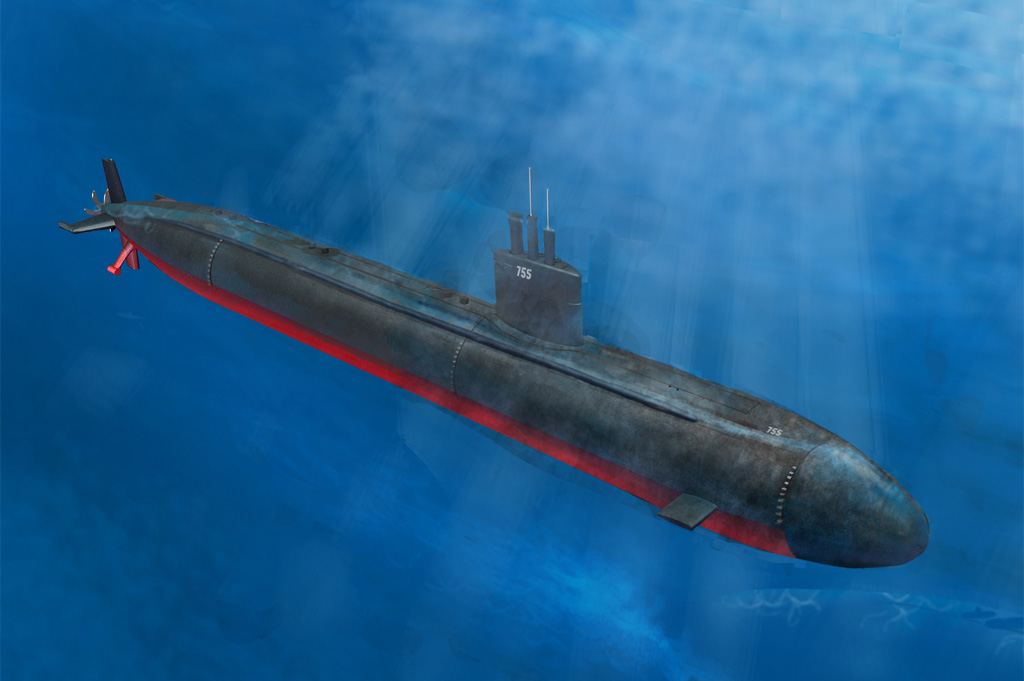 Hobby Boss USS Los Angeles Class SSN-688/VLS/688I 3 in1 1/350