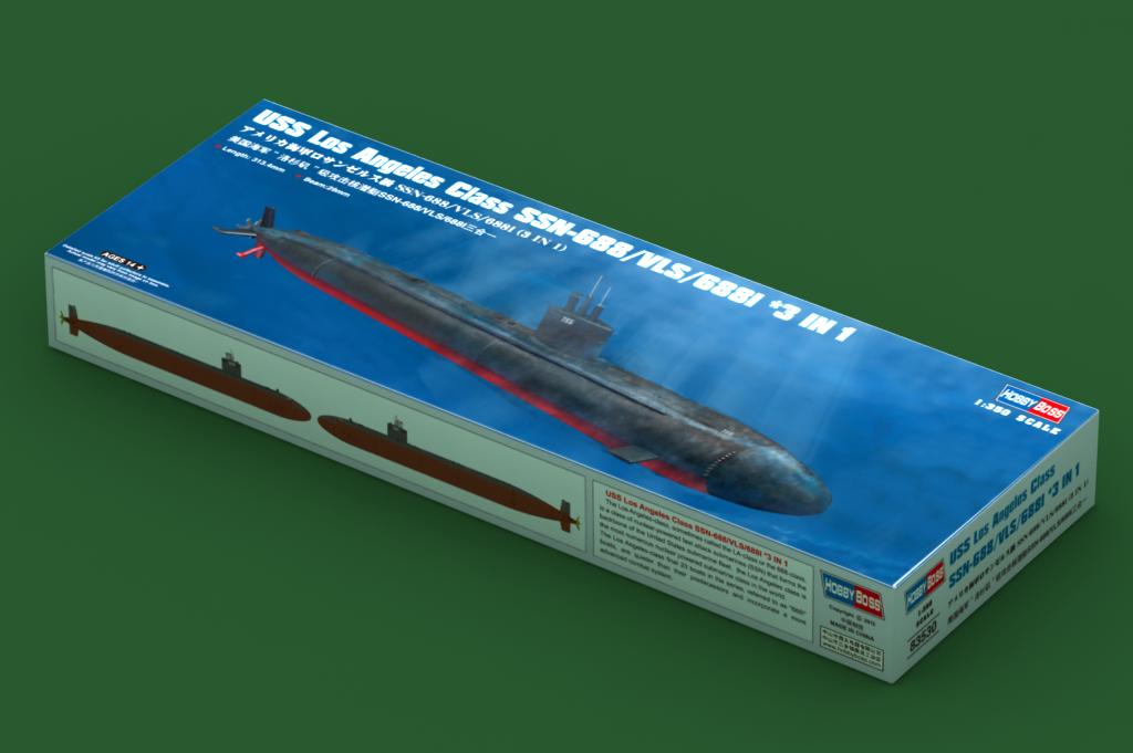 Hobby Boss USS Los Angeles Class SSN-688/VLS/688I 3 in1 1/350