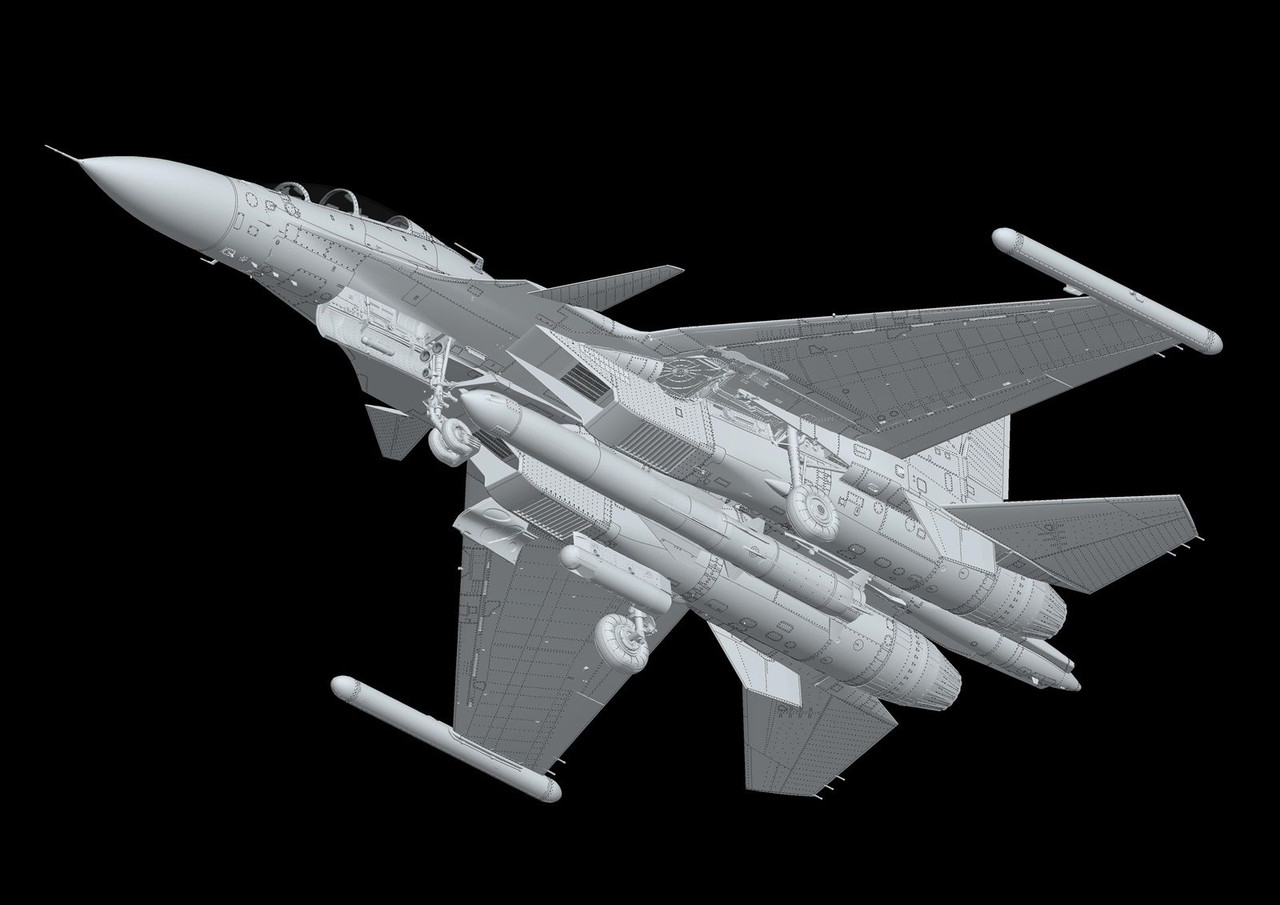 G.W.H. Su-30MKI 'Flanker H' Multirole Fighter Indian Air Force With BRAHMOS 1/48