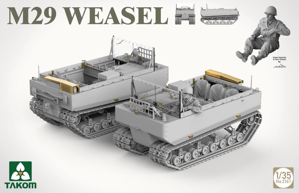 Takom M29 Weasel 1/35