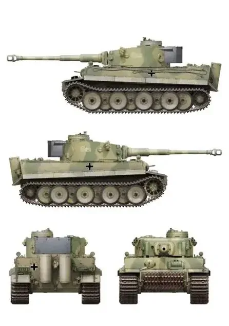 Border Model Tiger I Early Production (Battle Of Kharkov) 1/35