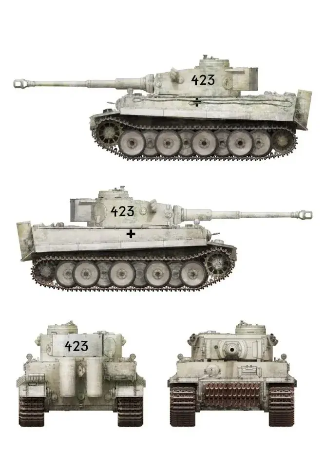 Border Model Tiger I Early Production (Battle Of Kharkov) 1/35